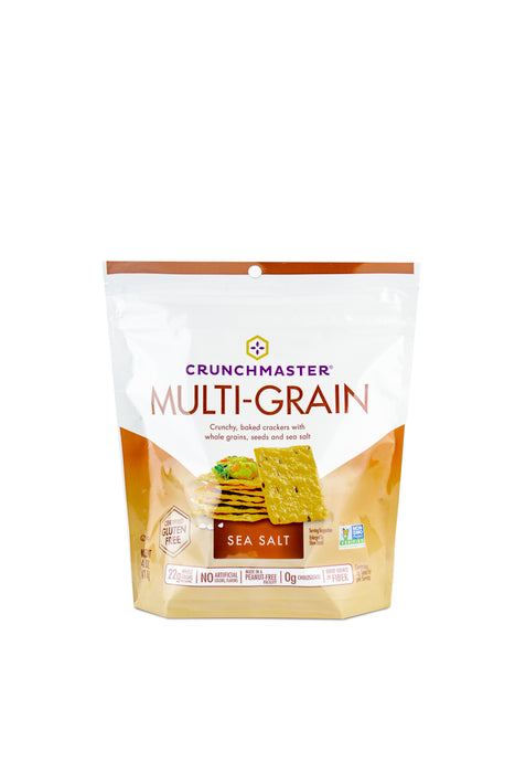 Crunchmaster Gluten-Free Multi Grain Crackers - Sea Salt