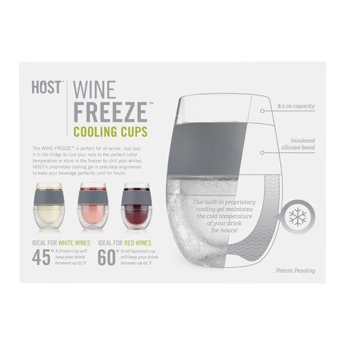 Host Freeze Wine Glasses